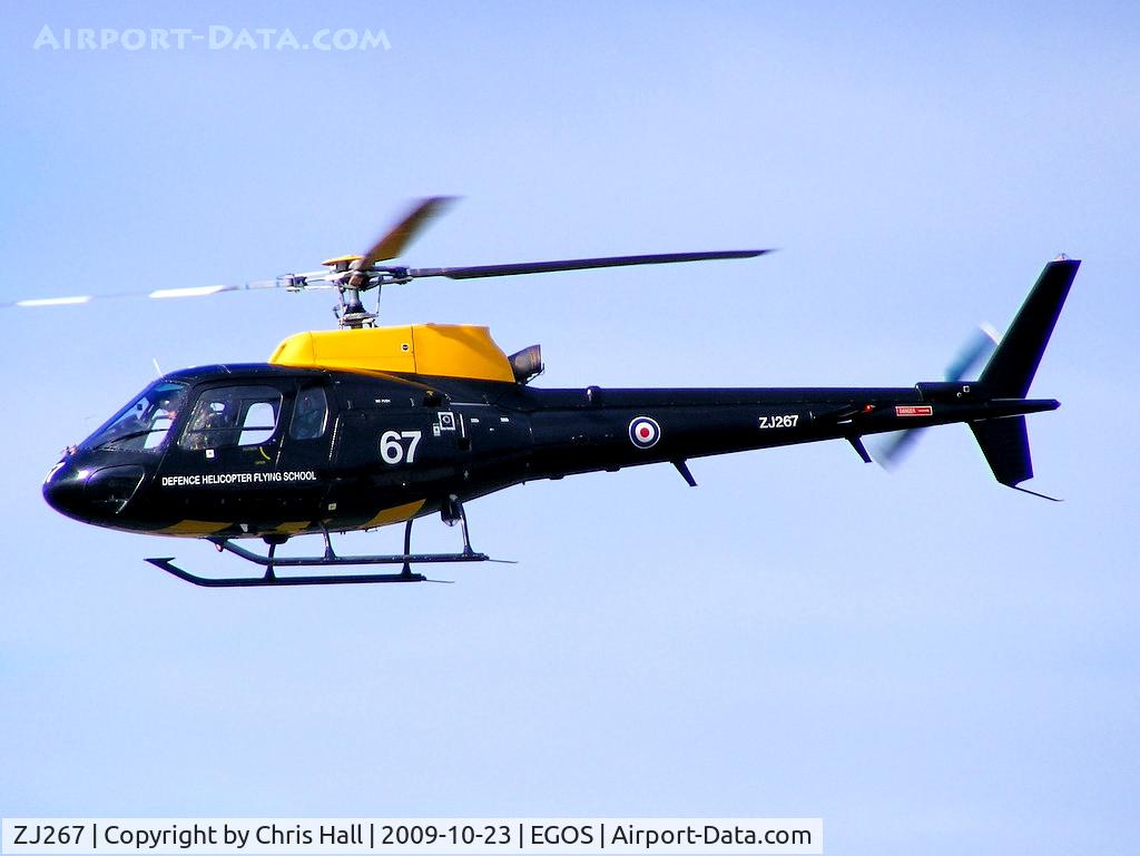 ZJ267, 1997 Eurocopter AS-350BB Squirrel HT1 Ecureuil C/N 2996, Defence Helicopter Flying School