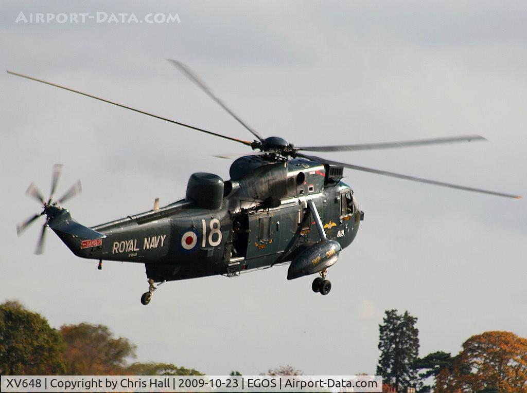 XV648, 1969 Westland Sea King HAS.6 C/N WA636, Royal Navy, 771 NAS