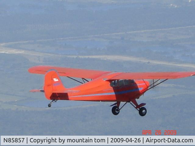 N85857, 1946 Aeronca 11AC Chief C/N 11AC-280, going home