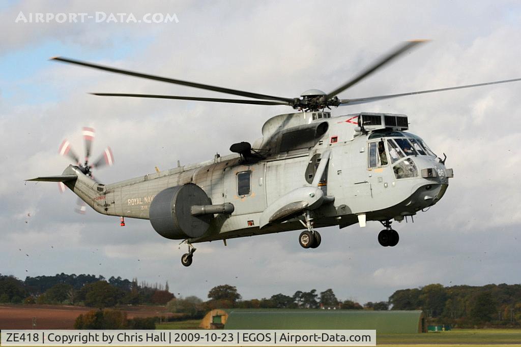ZE418, 1986 Westland Sea King ASaC.7 C/N WA956, Westland Sea King ASaC.7, Royal Navy, 849 NAS