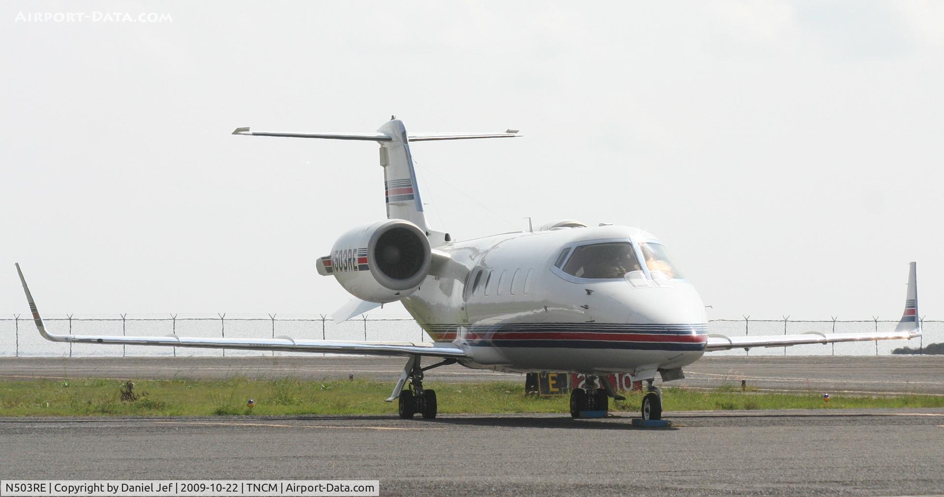 N503RE, 2001 Learjet 60 C/N 227, Park at the private ramp