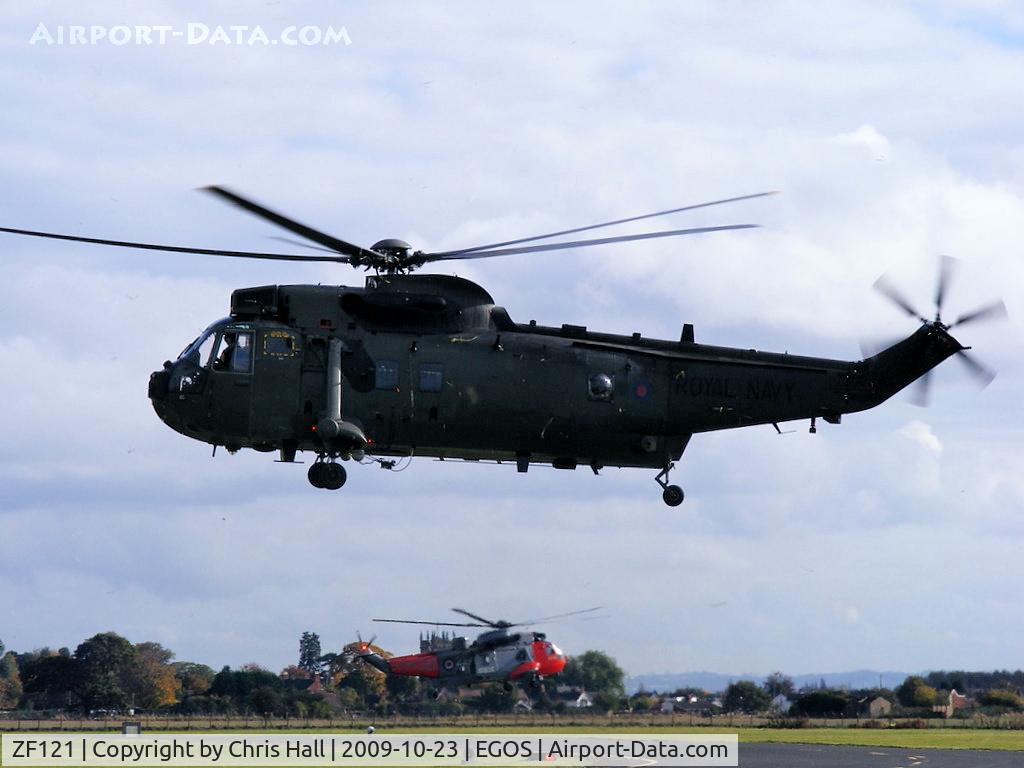 ZF121, 1986 Westland Sea King HC.4 C/N WA968, Royal Navy, 846 NAS