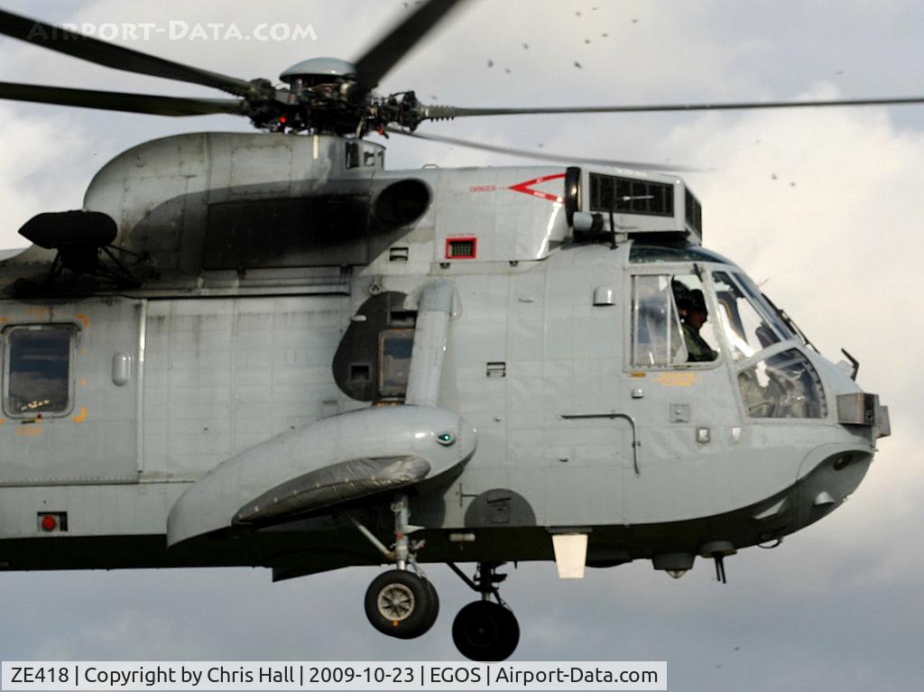 ZE418, 1986 Westland Sea King ASaC.7 C/N WA956, Westland Sea King ASaC.7, Royal Navy, 849 NAS