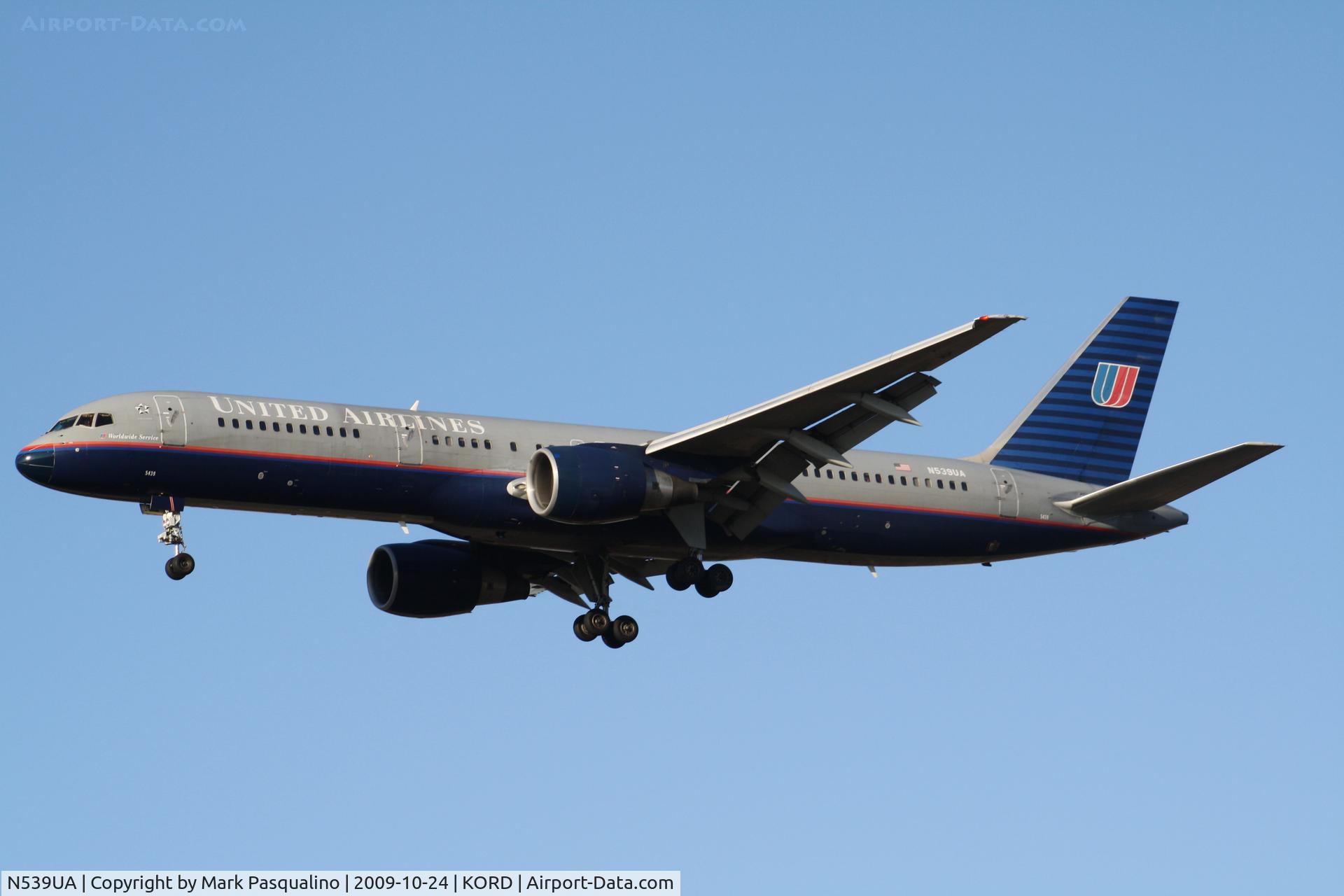 N539UA, 1991 Boeing 757-222 C/N 25223, Boeing 757-200