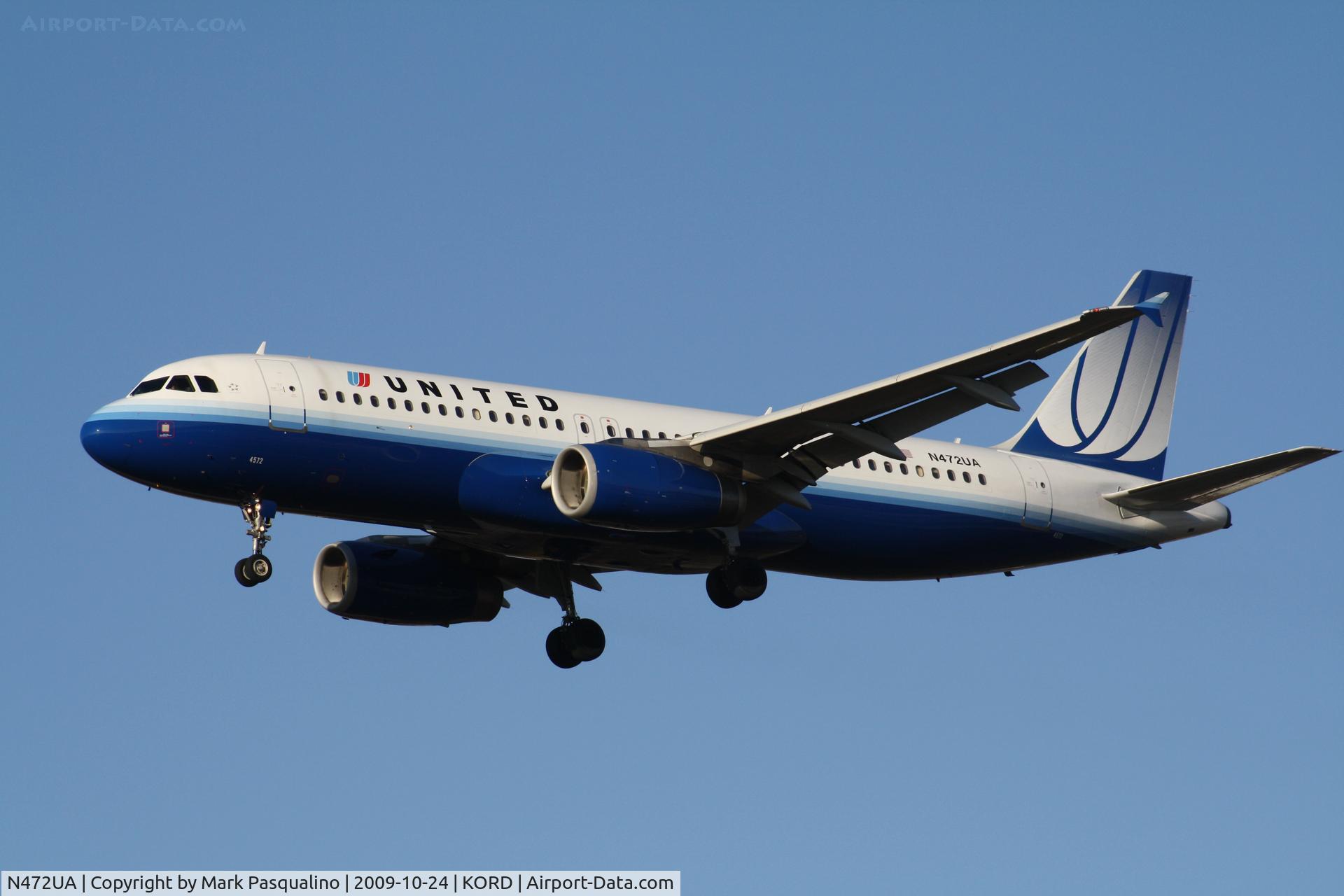 N472UA, 2001 Airbus A320-232 C/N 1435, Airbus A320
