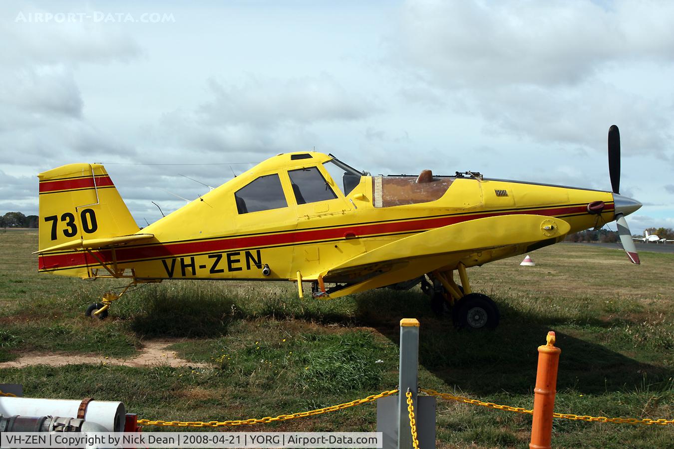 VH-ZEN, 1990 Ayres S2R-T34 Thrush C/N T34-155DC, YORG