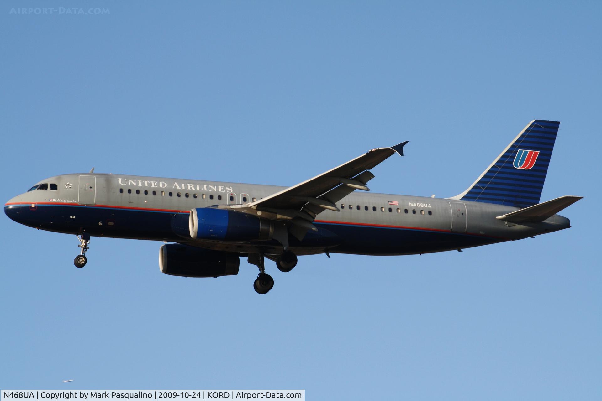 N468UA, 2000 Airbus A320-232 C/N 1363, Airbus A320