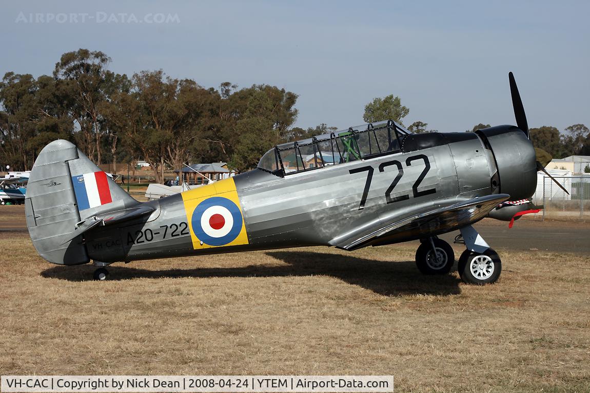 VH-CAC, 1945 Commonwealth CA-16 Wirraway Mk.3 C/N 1174, YTEM