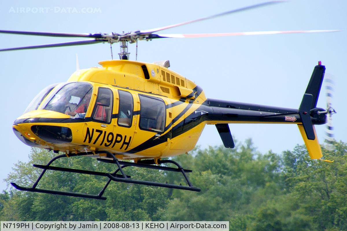 N719PH, 1998 Bell 407 C/N 53266, Taking advantage of the economic jetfuel prices.
