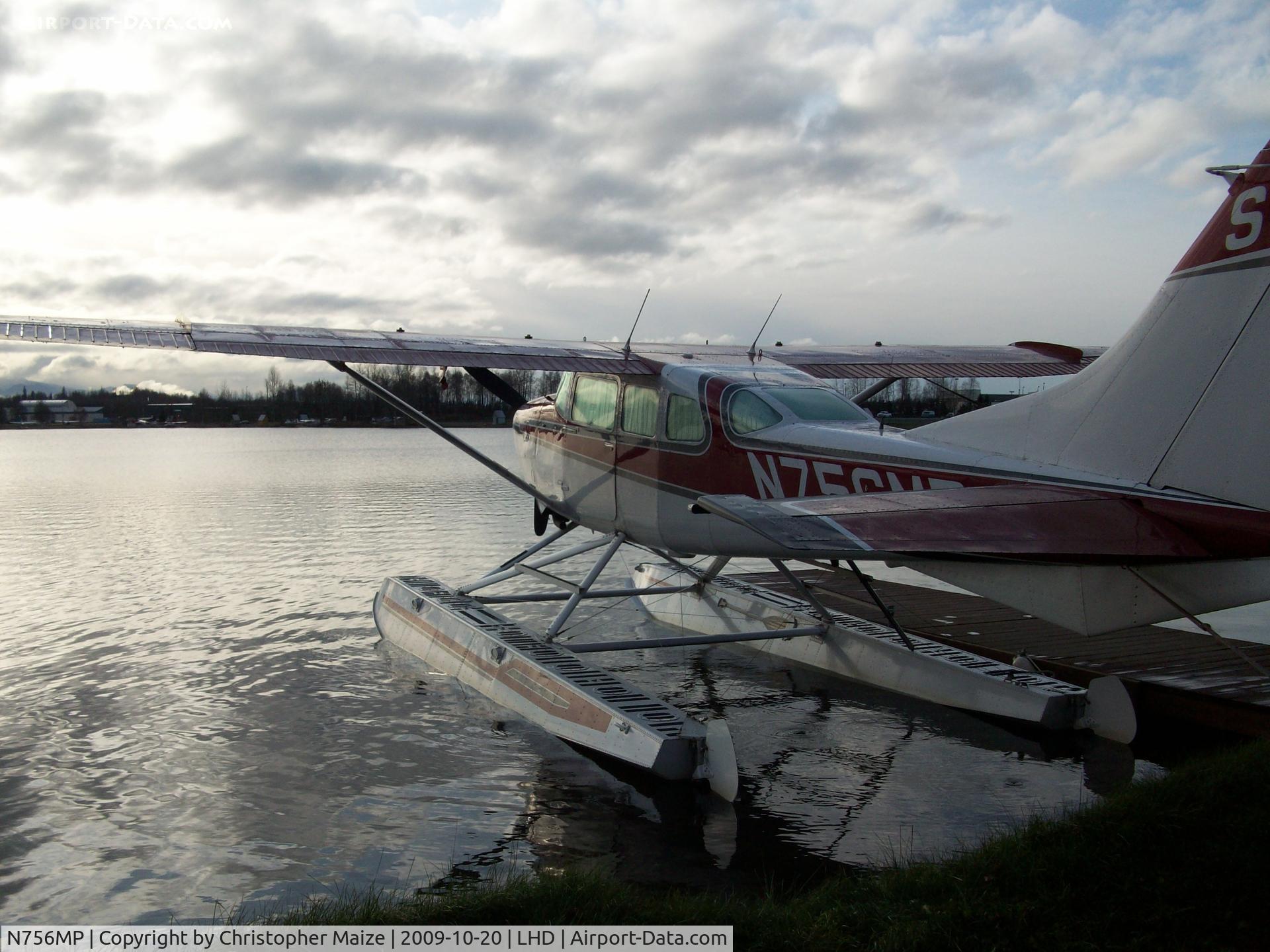 N756MP, 1977 Cessna U206G Stationair C/N U20604202, October at Lake Hood