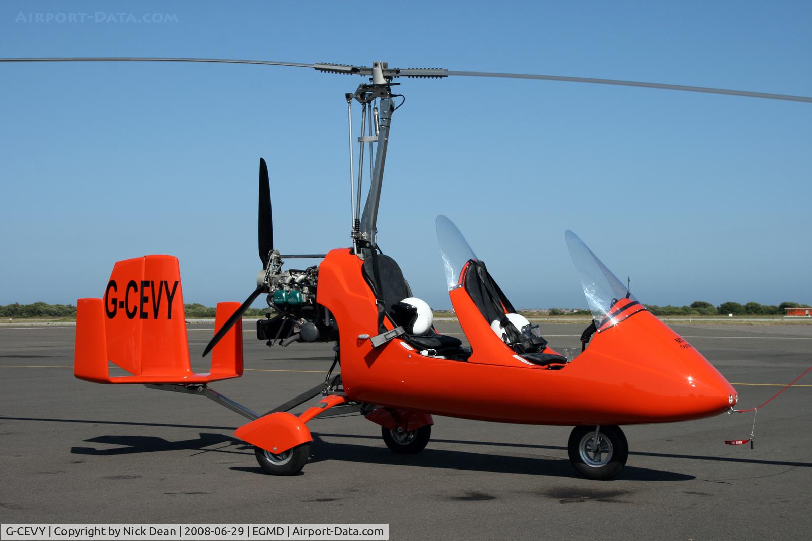 G-CEVY, 2007 Rotorsport UK MT-03 C/N RSUK/MT-03/025, EGMD