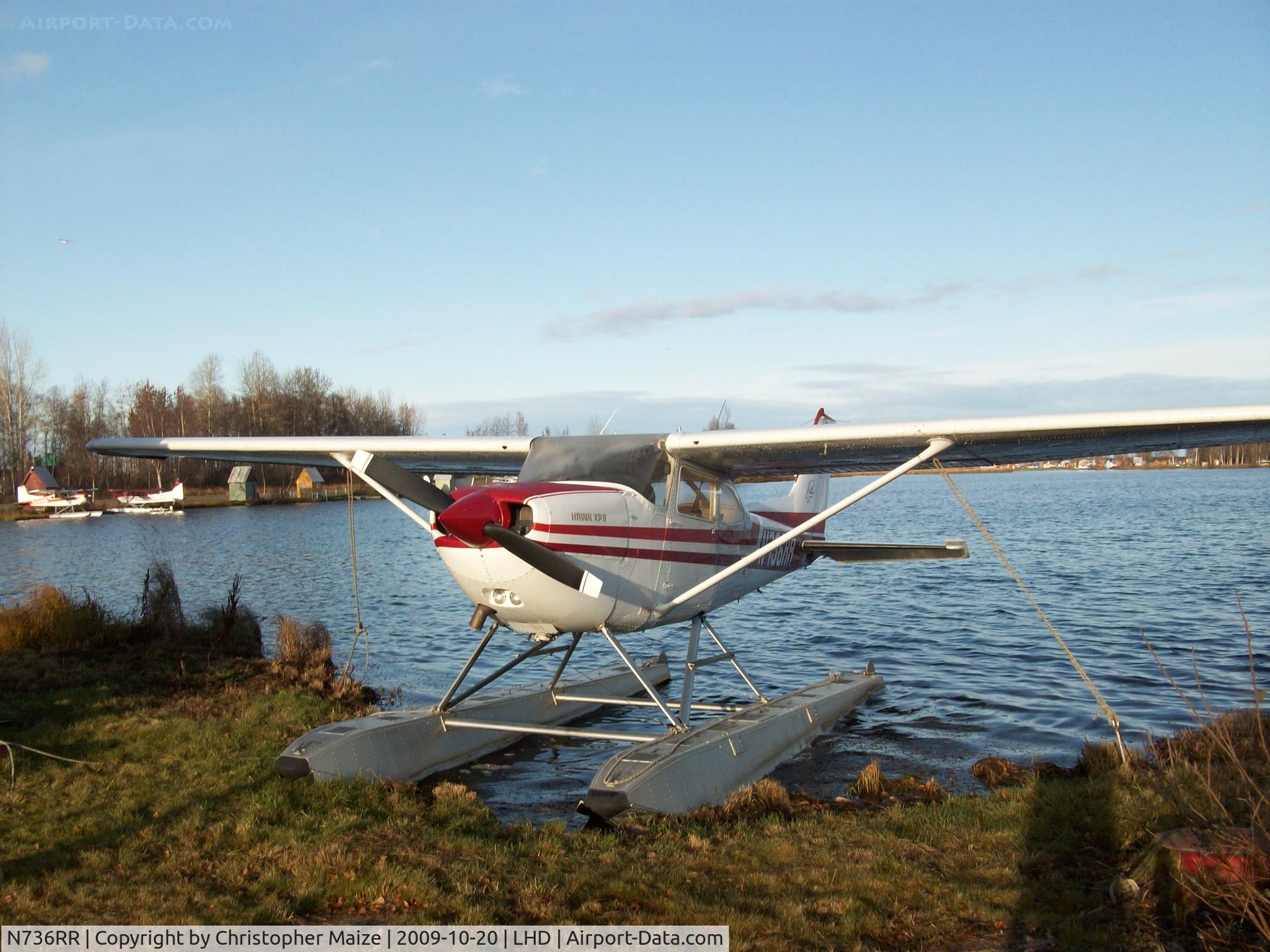N736RR, 1977 Cessna R172K Hawk XP C/N R1722733, Lake Hood