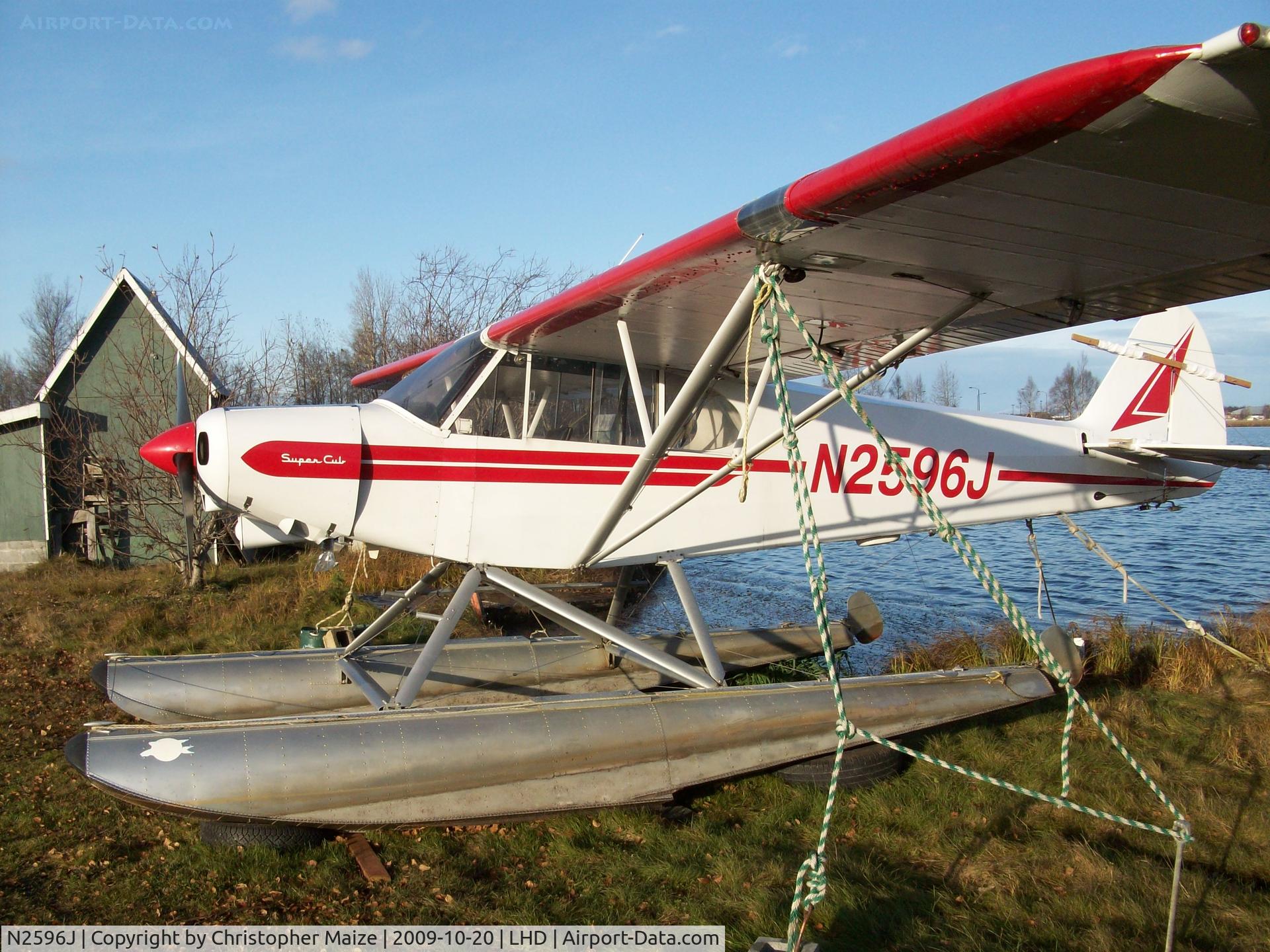 N2596J, 1979 Piper PA-18-150 Super Cub C/N 18-7909121, Lake Hood