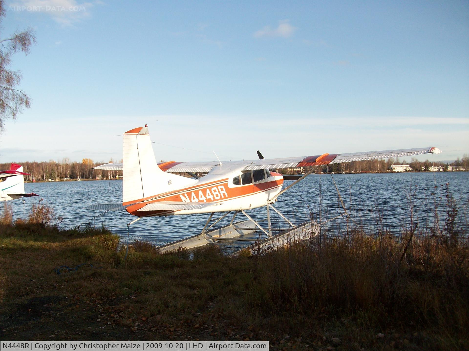 N4448R, 1976 Cessna A185F Skywagon 185 C/N 18502960, Lake Hood