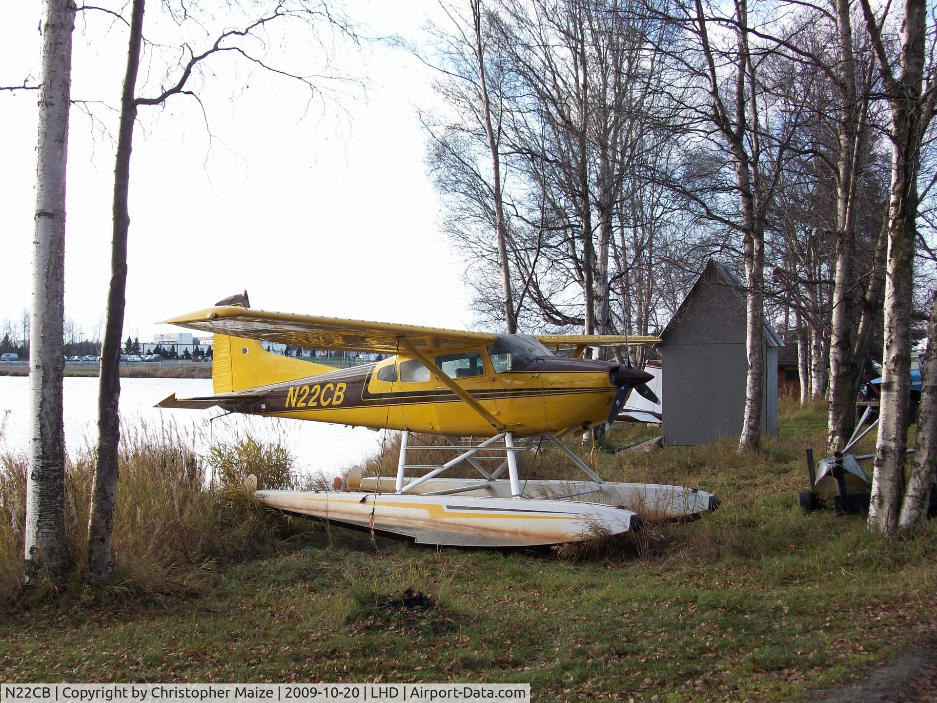 N22CB, 1973 Cessna A185F Skywagon 185 C/N 185-02188, Lake Hood