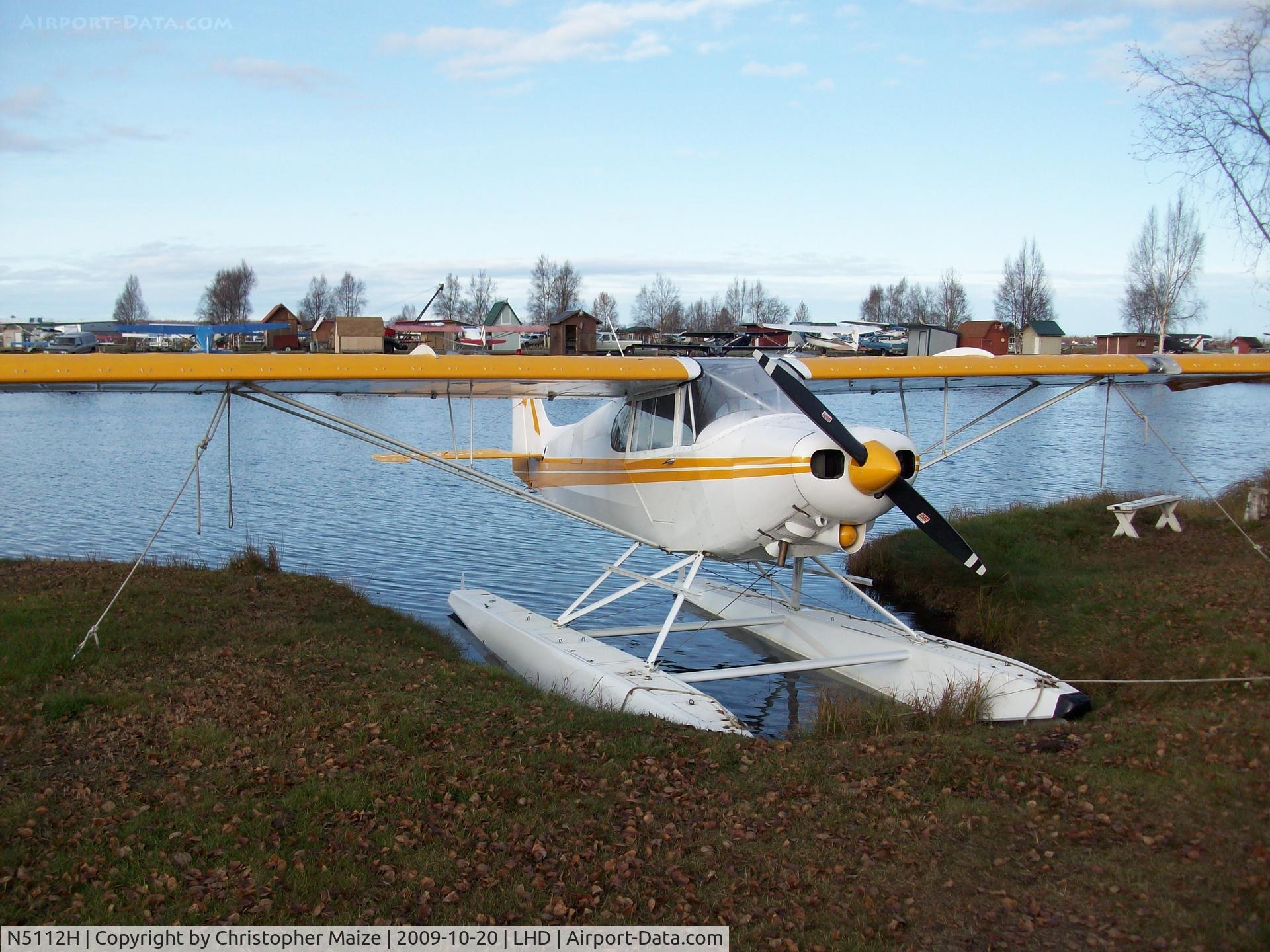 N5112H, Piper PA-14 Family Cruiser C/N 14-118, Lake Hood