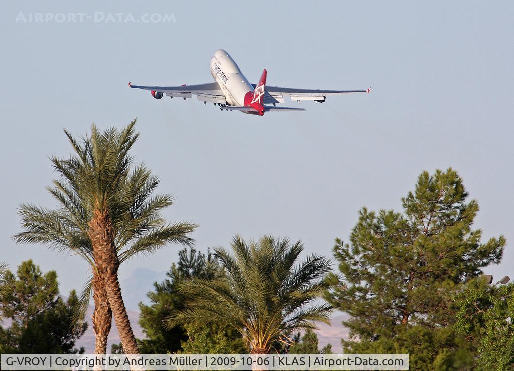 G-VROY, 2001 Boeing 747-443 C/N 32340, Las Vegas.