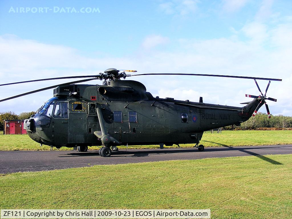 ZF121, 1986 Westland Sea King HC.4 C/N WA968, Royal Navy, 846 NAS