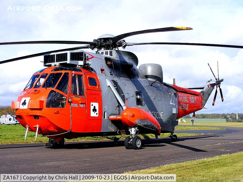 ZA167, 1982 Westland Sea King HU.5 C/N WA900, Royal Navy, 771 NAS