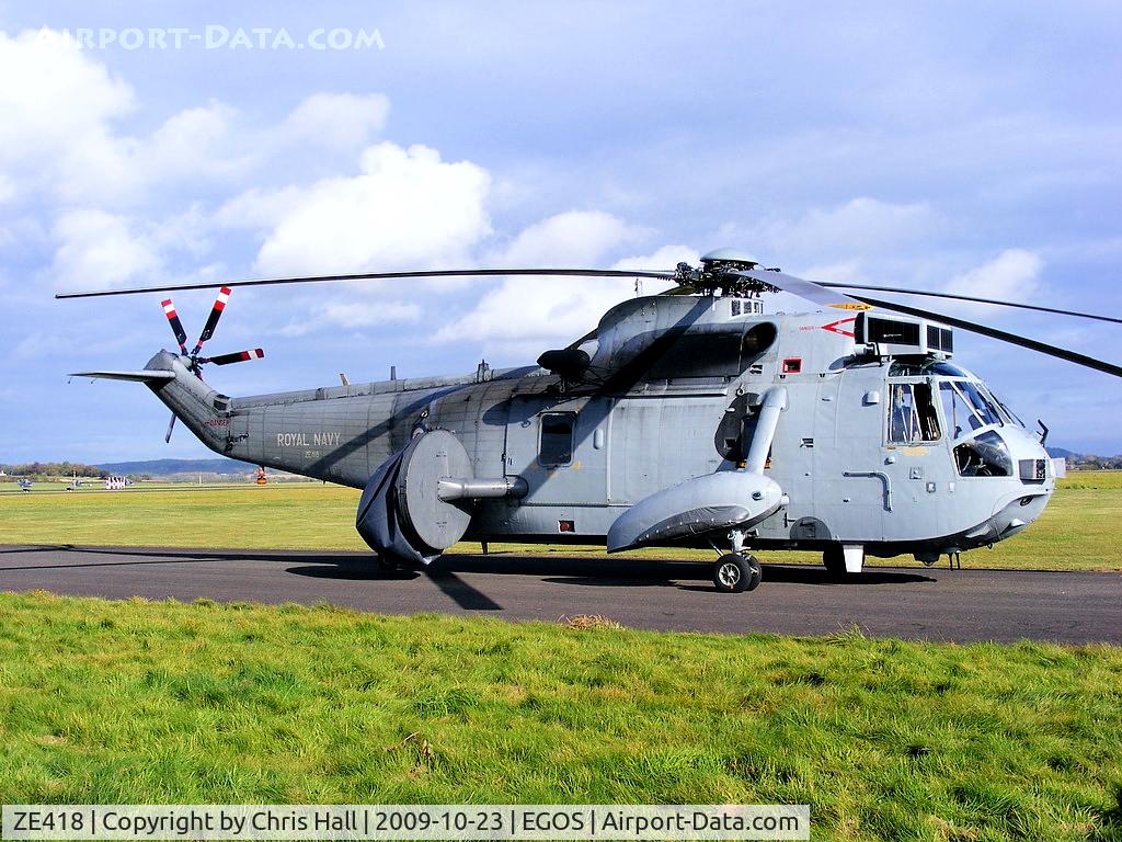 ZE418, 1986 Westland Sea King ASaC.7 C/N WA956, Westland Sea King ASaC.7, Royal Navy, 849 NAS