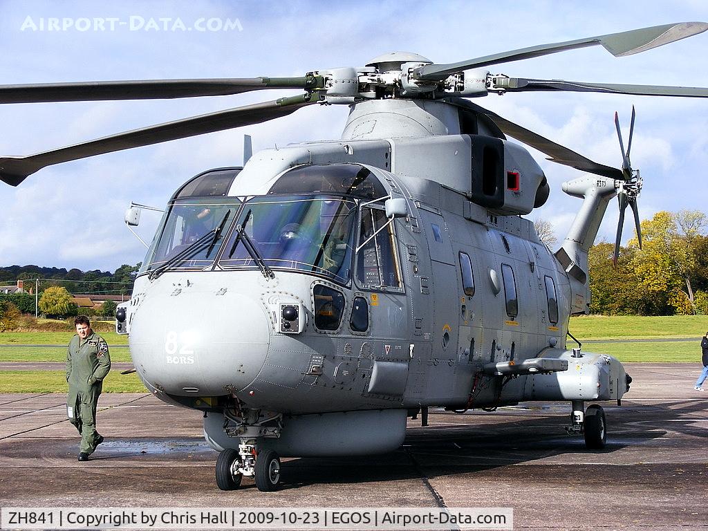 ZH841, 2000 AgustaWestland EH-101 Merlin HM.2 C/N 50087/RN21/MCSP21, Agusta Westland EH-101 Merlin HM1, Royal Navy, 824 NAS