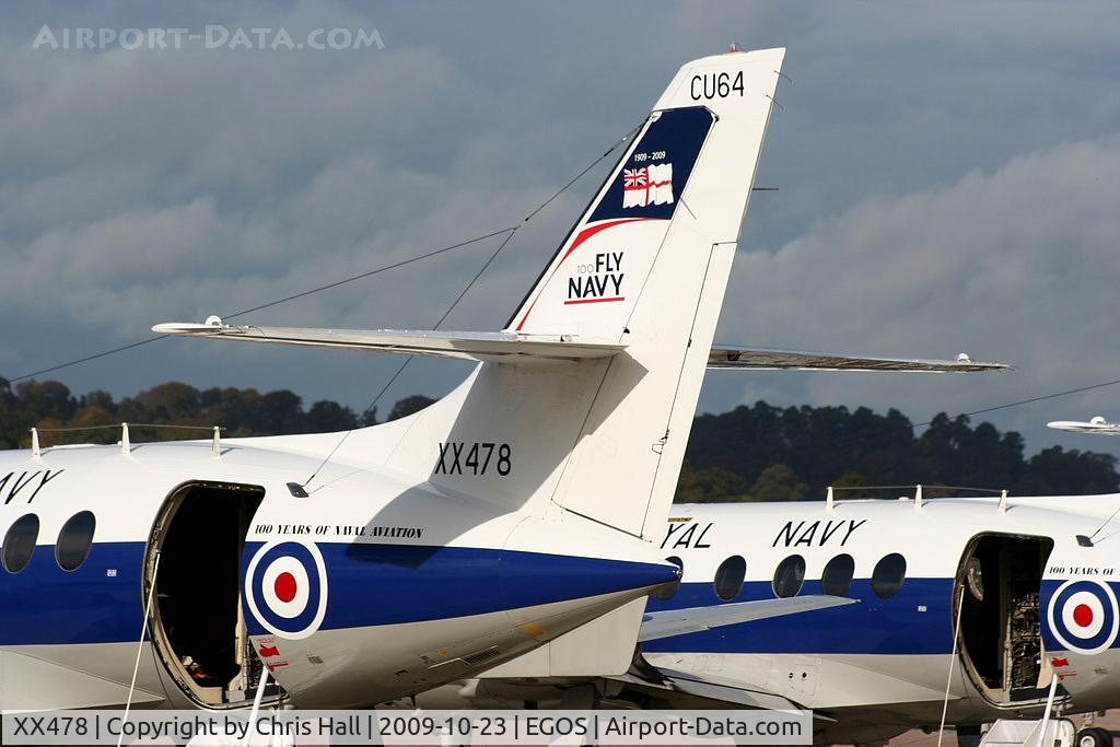 XX478, 1970 Scottish Aviation HP-137 Jetstream T.2 C/N 261, Royal Navy, 750 NAS