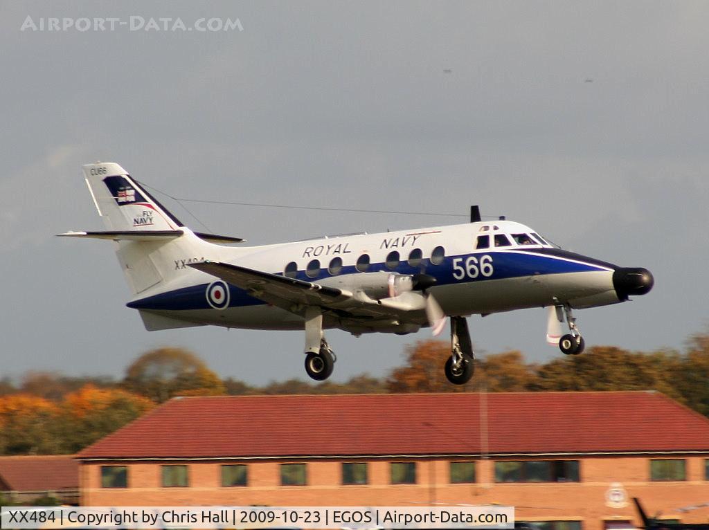 XX484, Scottish Aviation HP-137 Jetstream T.2 C/N 266, Royal Navy, 750 NAS