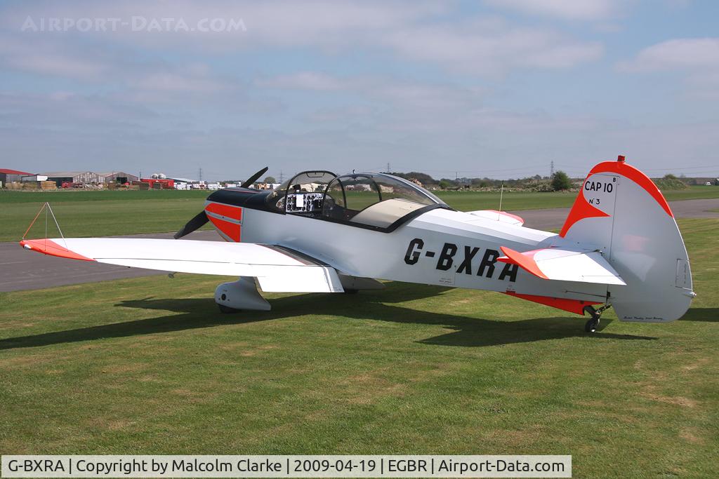 G-BXRA, 1971 Mudry CAP-10B C/N 3, Mudry CAP-10B. At the 2009 John McLean Trophy aerobatic competition.