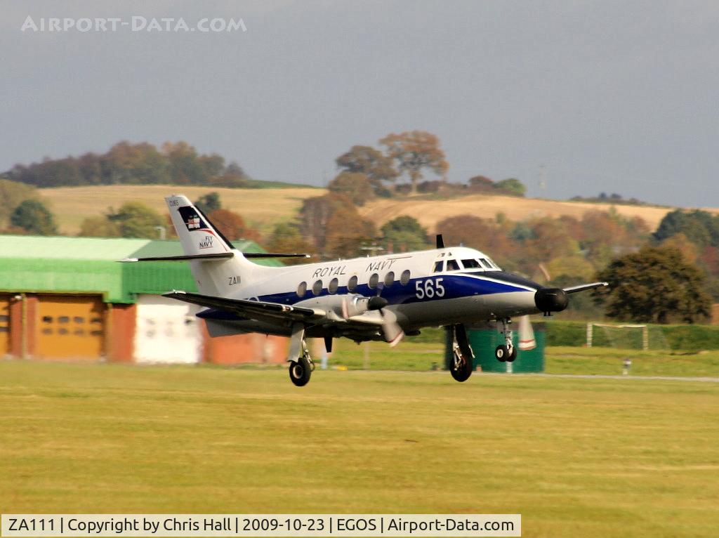 ZA111, Scottish Aviation HP-137 Jetstream T.2 C/N 211, SA Jetstream T2, Royal Navy, 750 NAS
