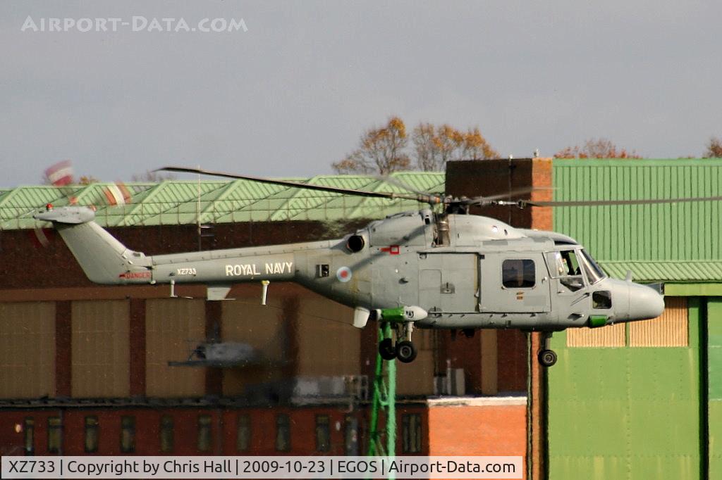 XZ733, 1981 Westland Lynx HAS.3GMS C/N 210, Royal Navy