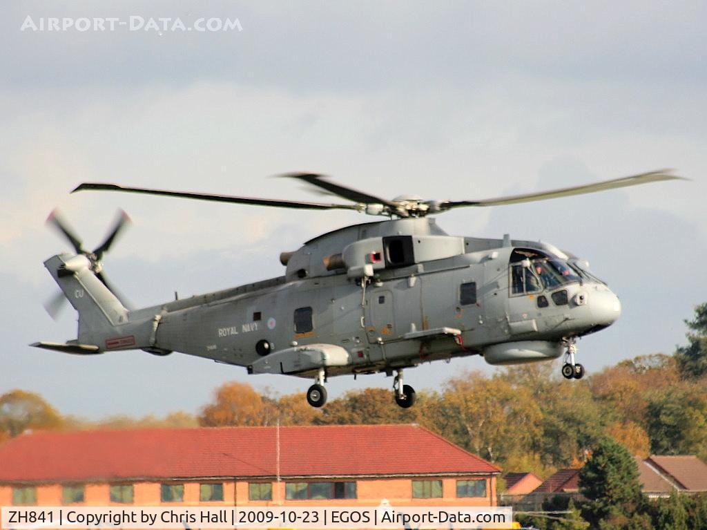 ZH841, 2000 AgustaWestland EH-101 Merlin HM.2 C/N 50087/RN21/MCSP21, Agusta Westland EH-101 Merlin HM1, Royal Navy, 824 NAS