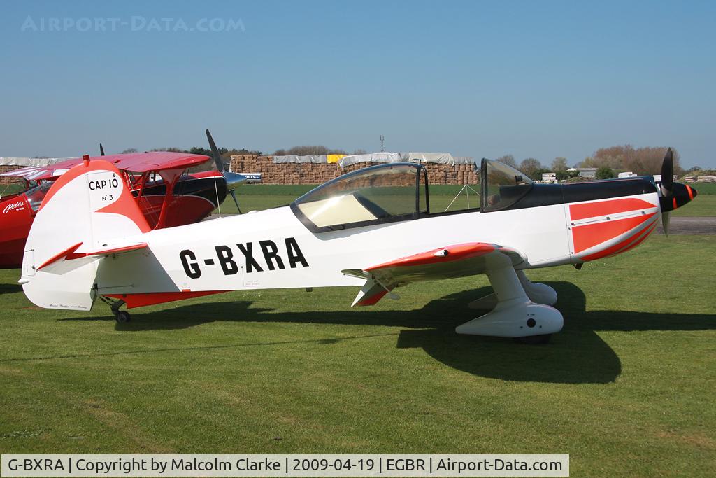 G-BXRA, 1971 Mudry CAP-10B C/N 3, Mudry CAP-10B. At the 2009 John McLean Trophy aerobatic competition.