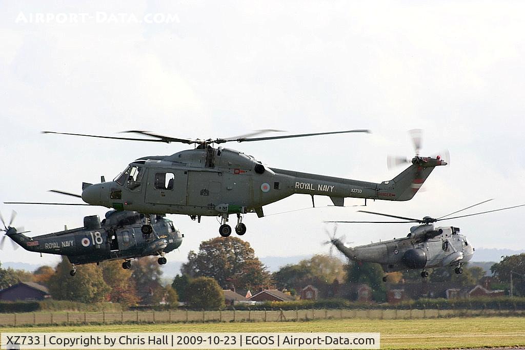 XZ733, 1981 Westland Lynx HAS.3GMS C/N 210, Royal Navy