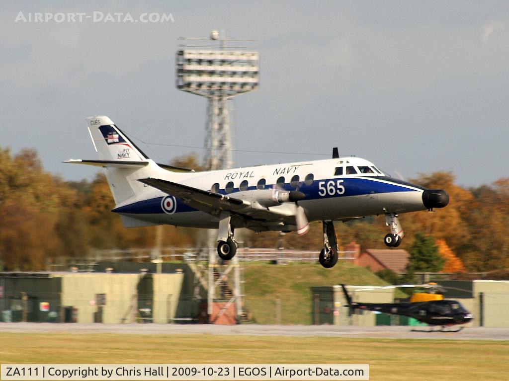 ZA111, Scottish Aviation HP-137 Jetstream T.2 C/N 211, SA Jetstream T2, Royal Navy, 750 NAS