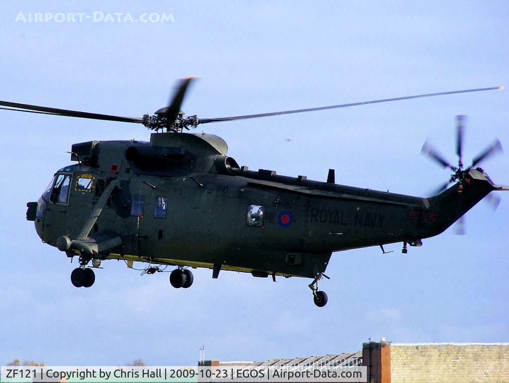 ZF121, 1986 Westland Sea King HC.4 C/N WA968, Royal Navy, 846 NAS