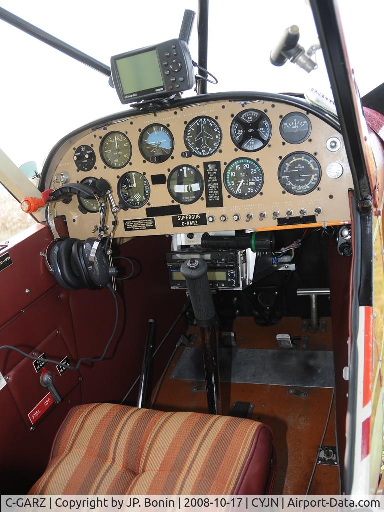 C-GARZ, 1975 Piper PA-18-150 Super Cub C/N 18-7509046, Interior of C-GARZ