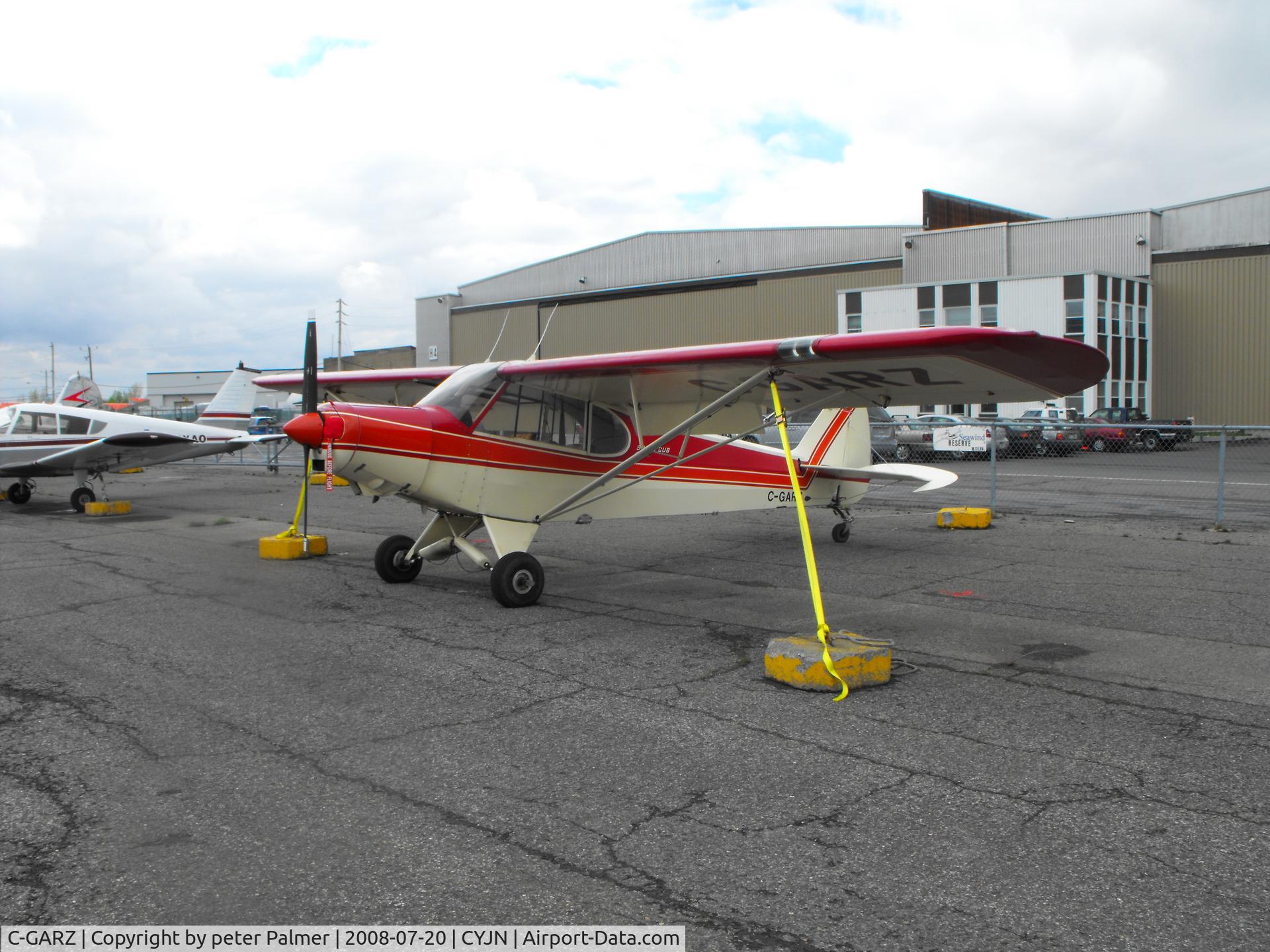 C-GARZ, 1975 Piper PA-18-150 Super Cub C/N 18-7509046, Super cub C-GARZ on wheels
