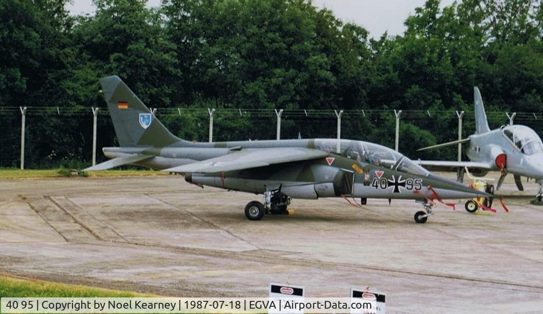 40 95, Dassault-Dornier Alpha Jet A C/N 0095, Dornier Alpha Jet - (West) German AF