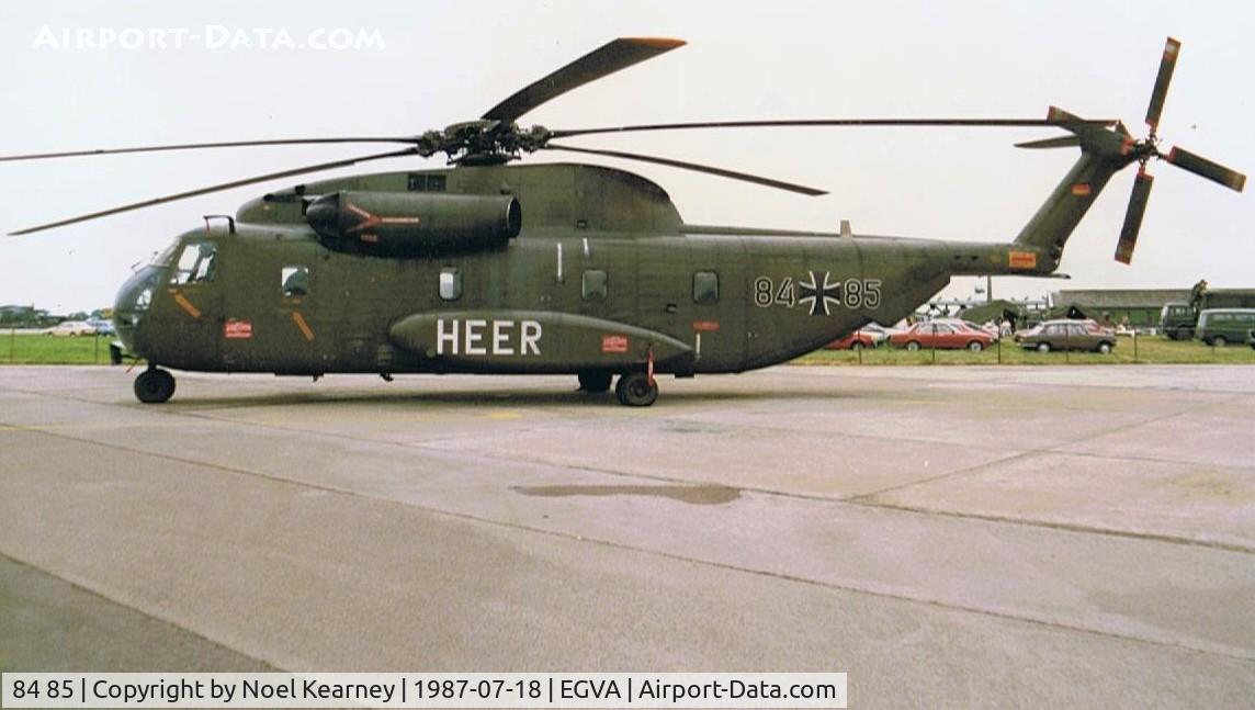 84 85, Sikorsky (VFW-Fokker) CH-53G C/N V65-083, SIKORSKY CH-53 STALLION - (West) German Army