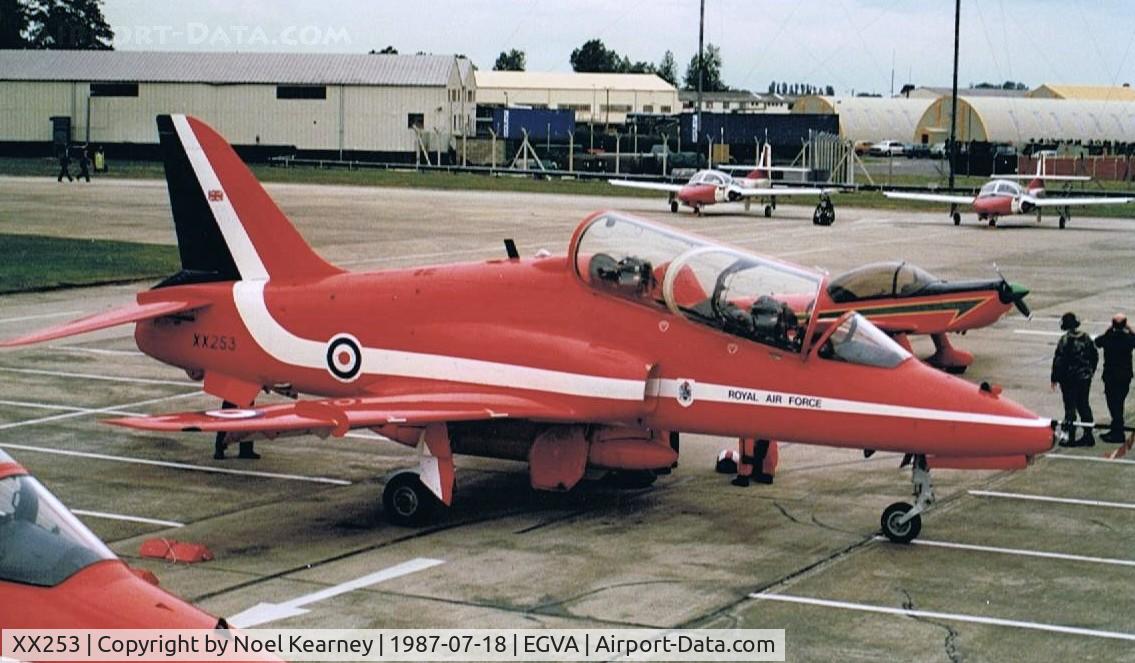 XX253, 1978 Hawker Siddeley Hawk T.1A C/N 089/312089, The Red Arrows