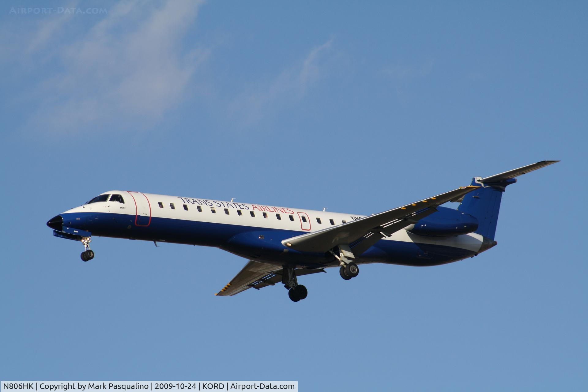 N806HK, 1999 Embraer EMB-145EP (ERJ-145EP) C/N 145112, EMB-145EP