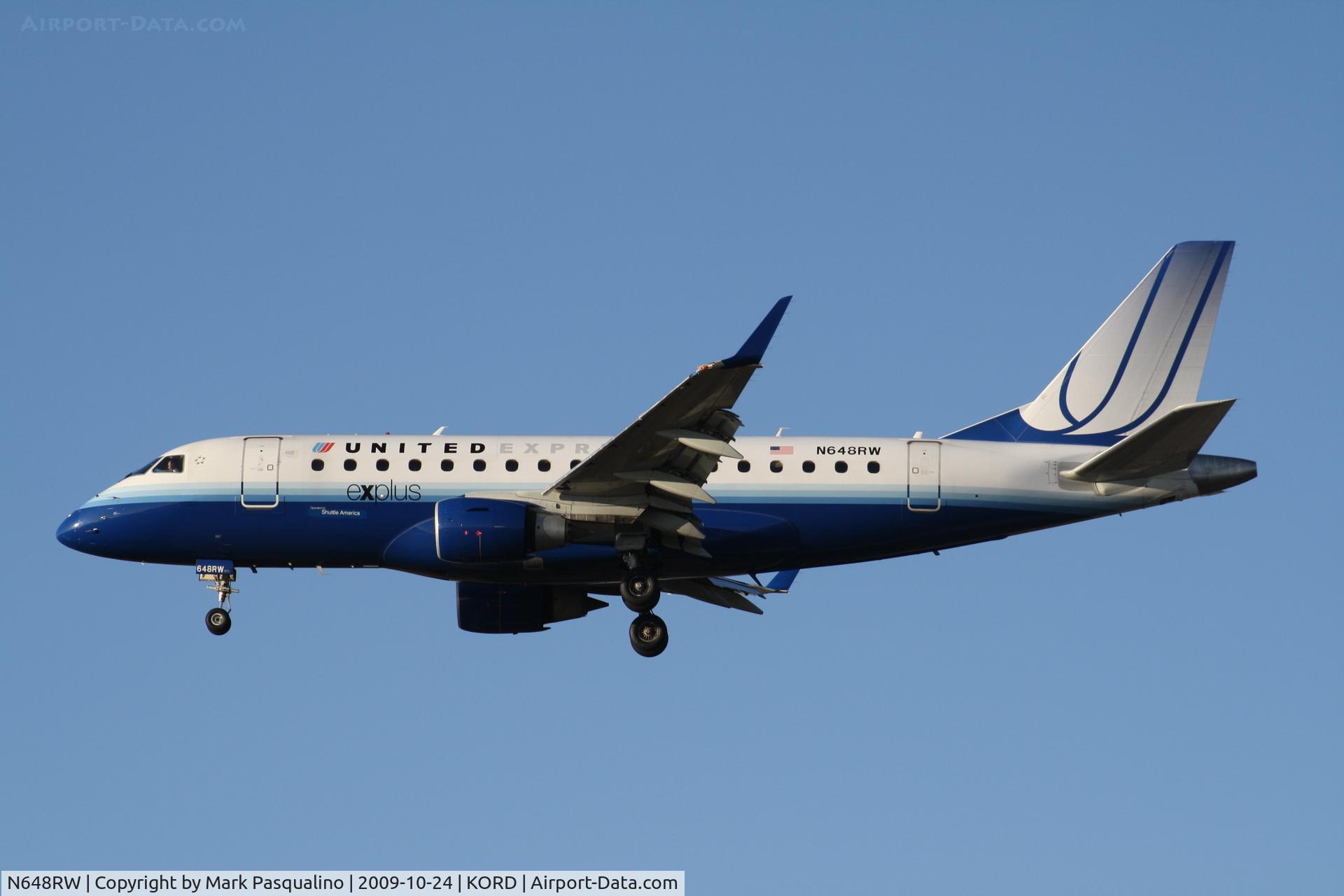 N648RW, 2005 Embraer 170SE (ERJ-170-100SE) C/N 17000068, ERJ 170-100 SE