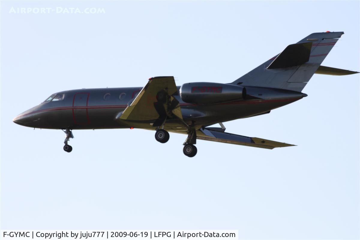 F-GYMC, 1974 Dassault Falcon (Mystere) 20E-5 C/N 307, on landing at Le Bourget