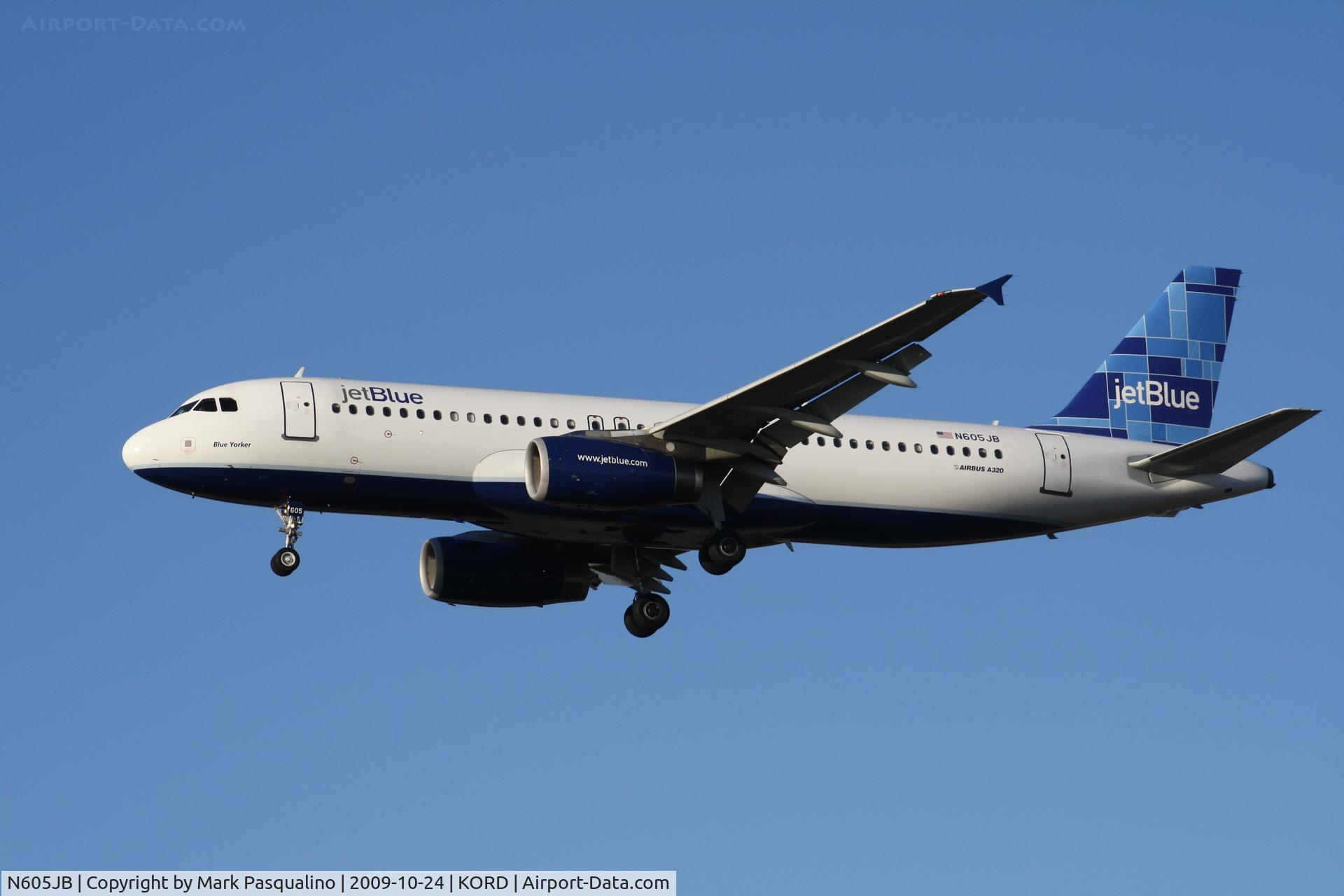 N605JB, 2005 Airbus A320-232 C/N 2368, Airbus A320