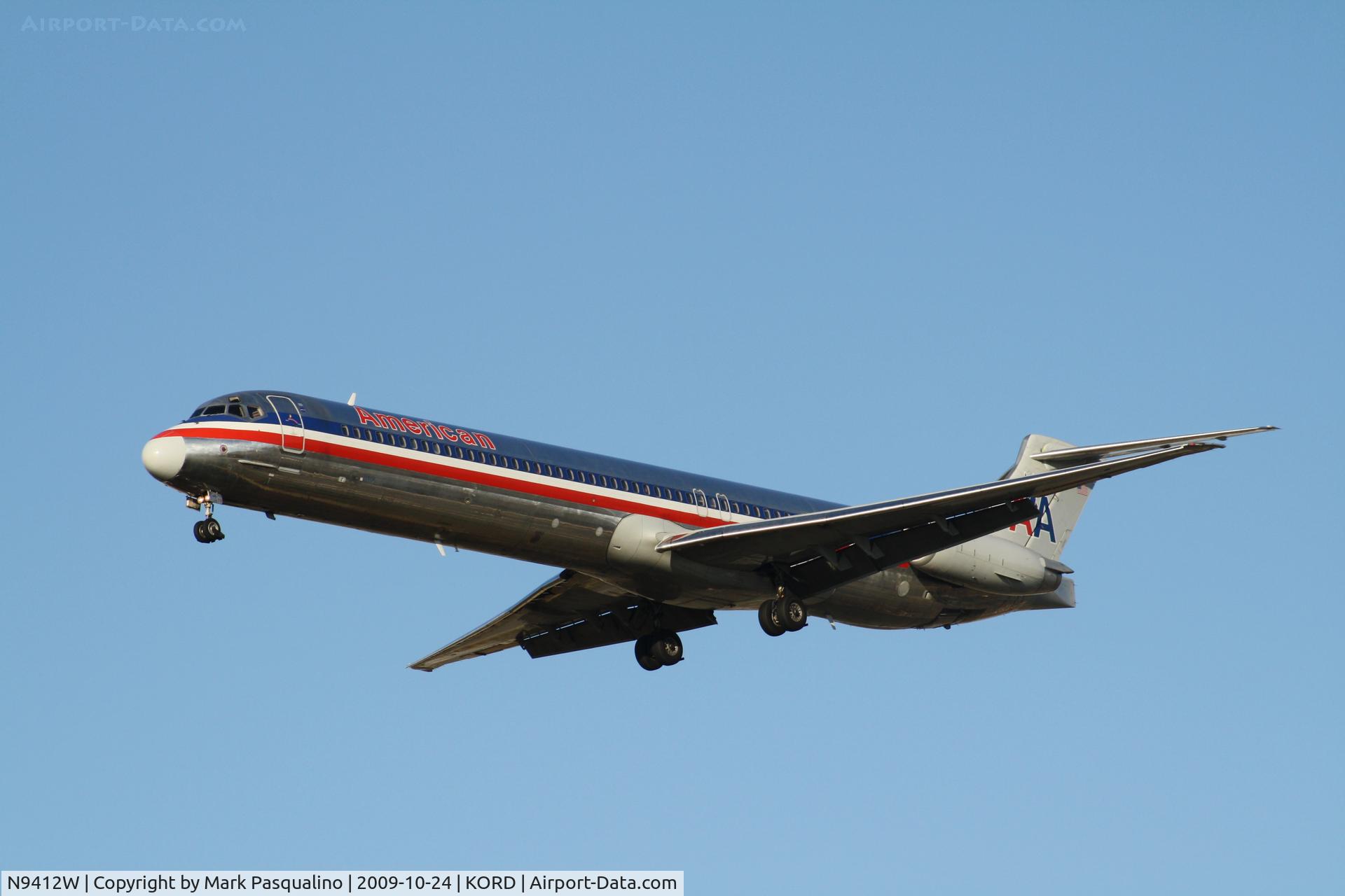 N9412W, 1995 McDonnell Douglas MD-83 (DC-9-83) C/N 53187, MD-83