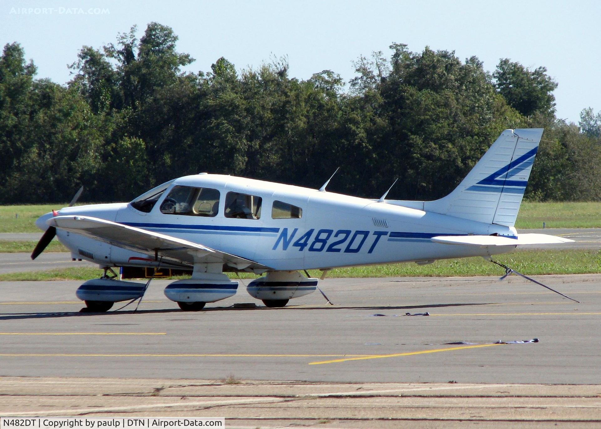 N482DT, 1984 Piper PA-28-181 C/N 28-8490071, Downtown Shreveport