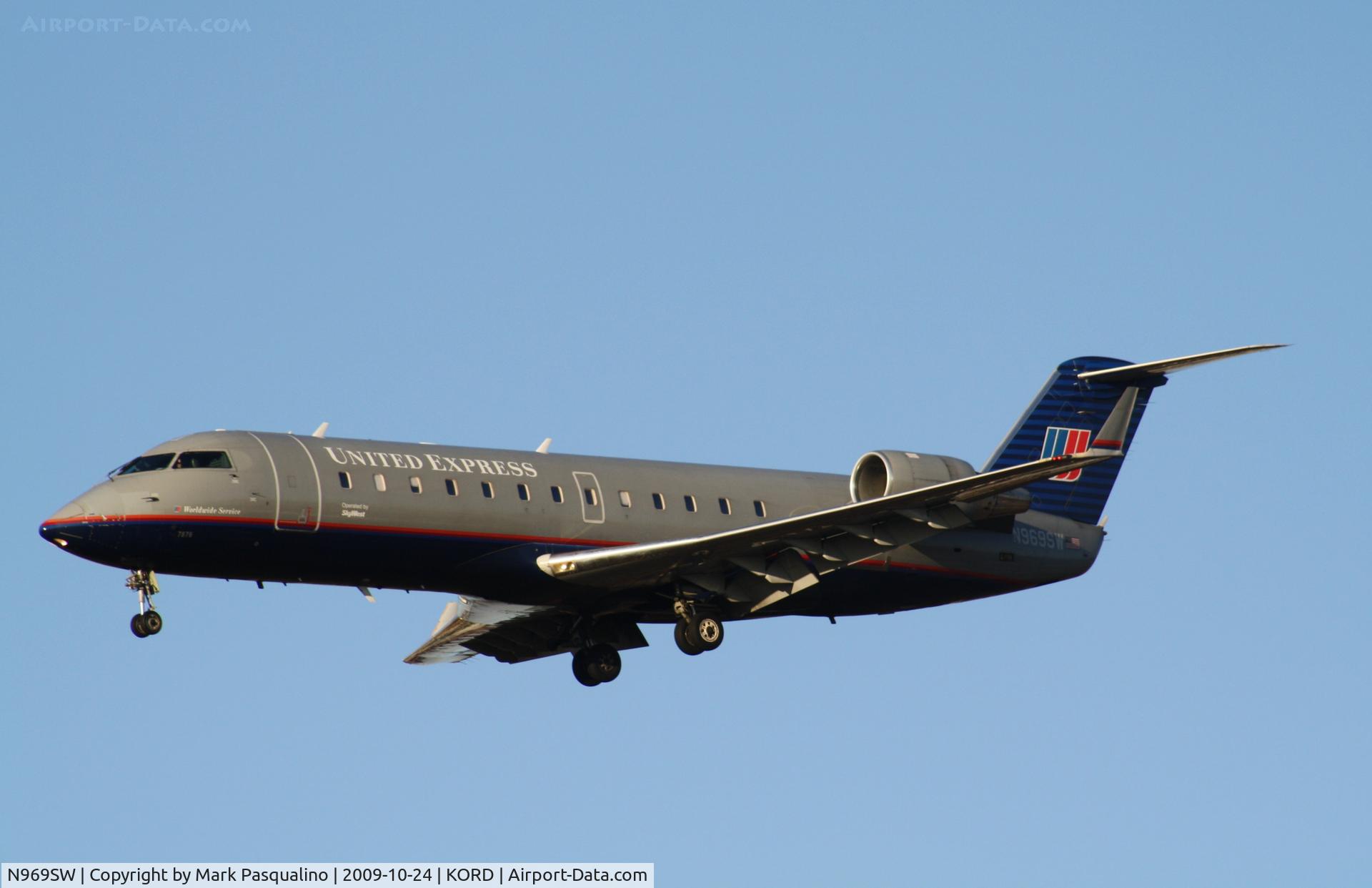 N969SW, 2003 Bombardier CRJ-200ER (CL-600-2B19) C/N 7876, CL-600-2B19