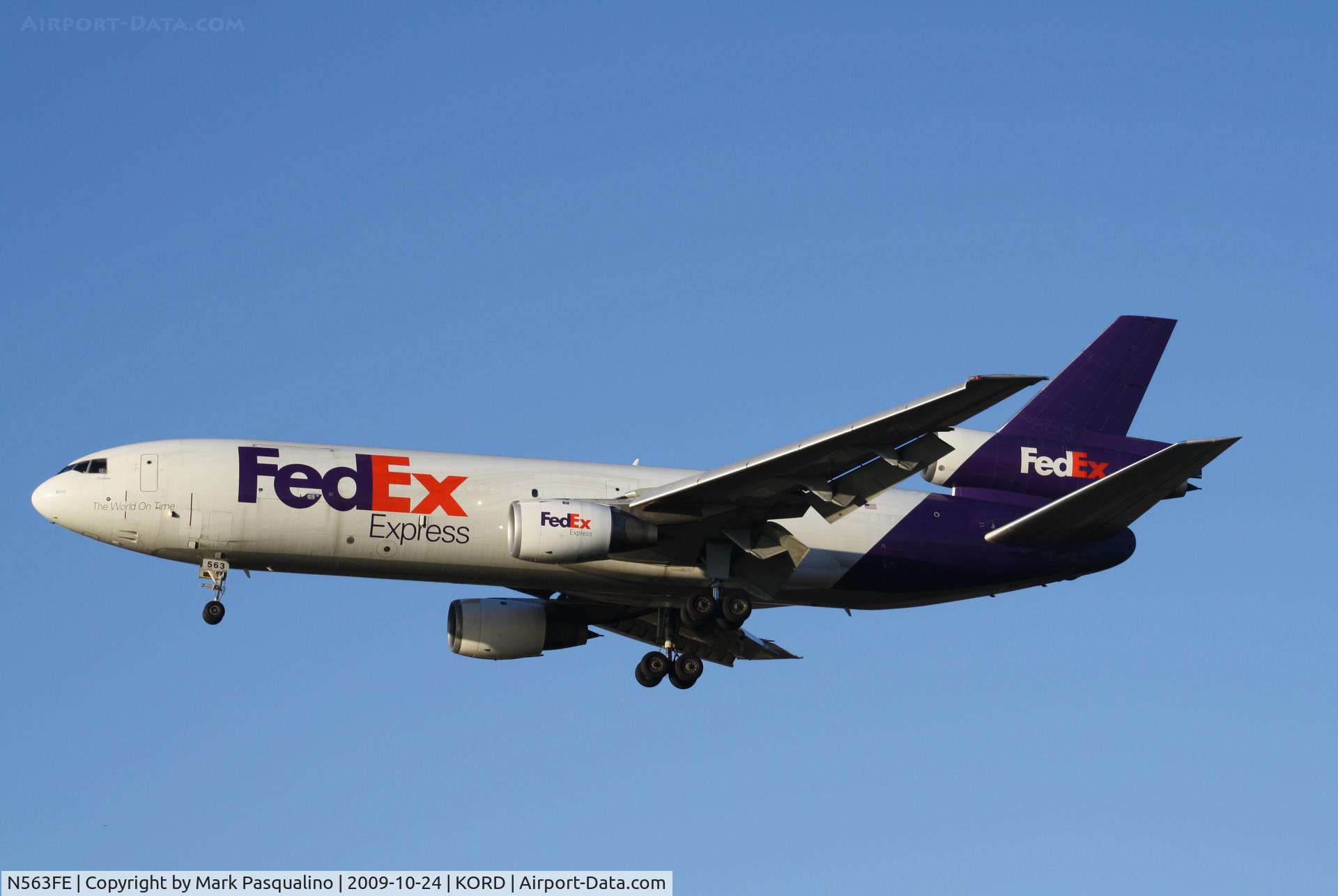 N563FE, 1978 McDonnell Douglas MD-10-10F C/N 46948, MD-10-10F