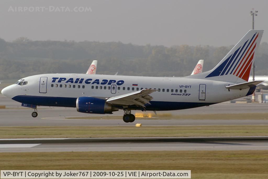 VP-BYT, 1998 Boeing 737-524 C/N 28928, Transaero Boeing 737-524