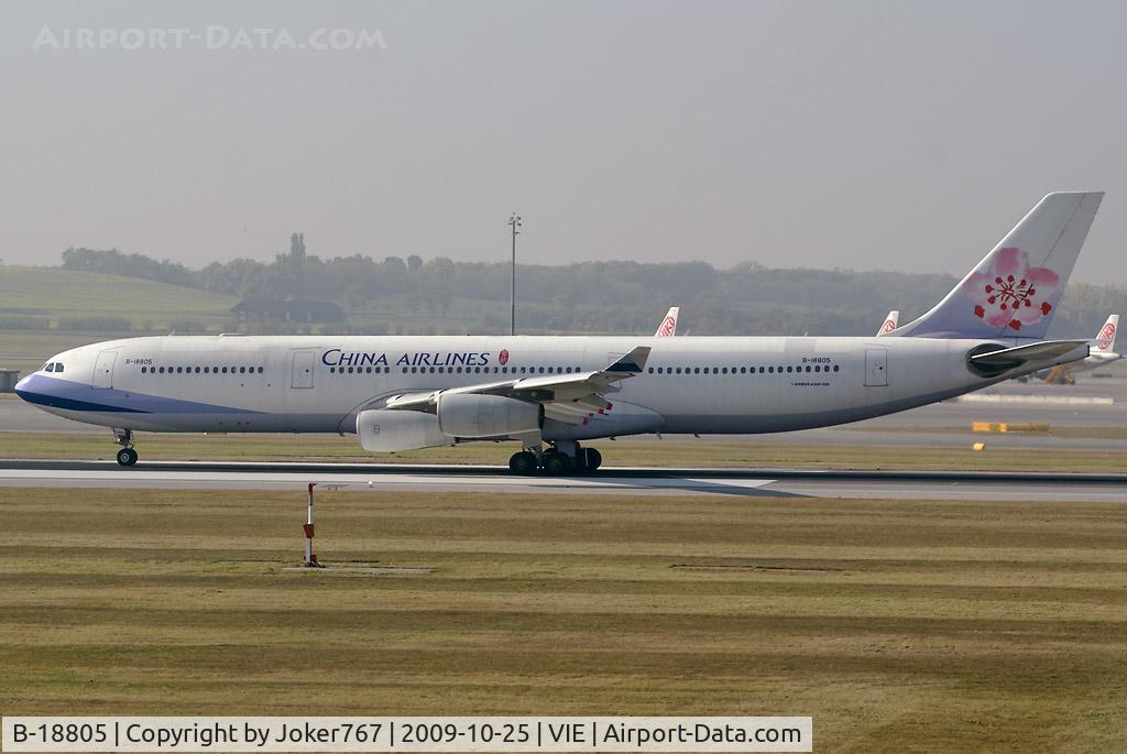 B-18805, 2001 Airbus A340-313X C/N 415, China Airlines Airbus A340-313X